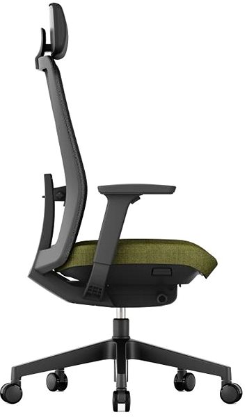 Office Chair KREDE K10 with headrest green ...