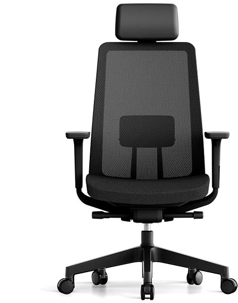 Office Chair KREDE K10 with headrest black ...