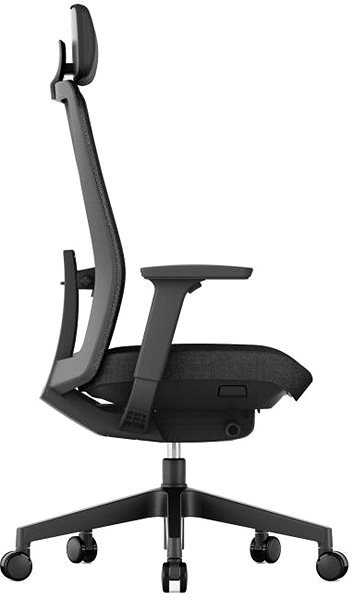 Office Chair KREDE K10 with headrest black ...