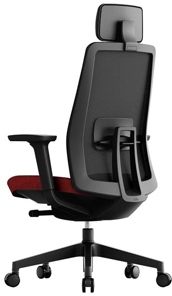 Office Chair KREDE K10 with headrest red ...