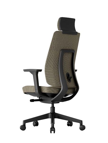 Office Chair KREDE K50 with headrest beige ...