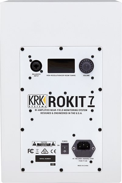 Lautsprecher KRK Rokit 7G4WN Rückseite