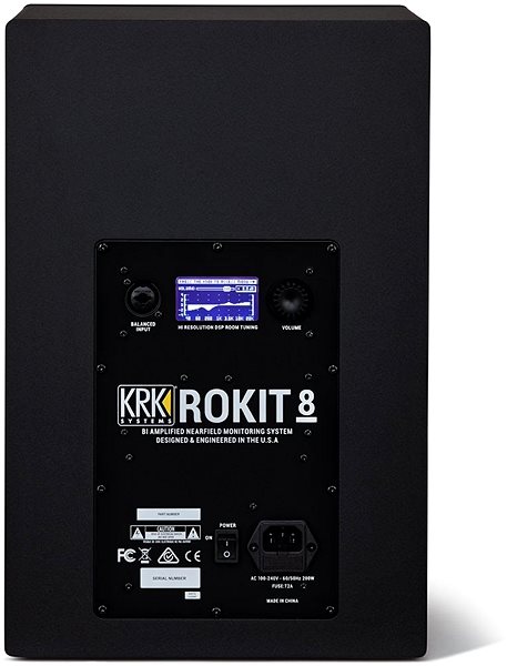 Lautsprecher KRK Rokit 8G4 Rückseite