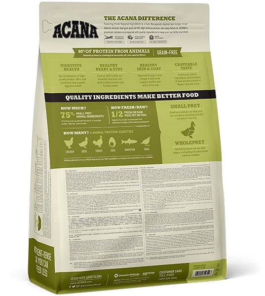 Granule pre mačky Acana Grasslands Grain-Free 1,8 kg ...