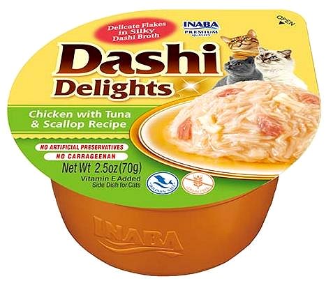 Vanička pre mačky Ciao Dashi Delights kura s tuniakom a hrebenatkou 70 g ...