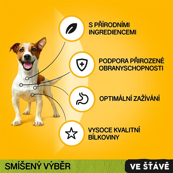 Kapsička pre psov Pedigree Vital Protection kapsičky mäsový výber so zeleninou v šťave pre dospelých psov 40× 100 g ...