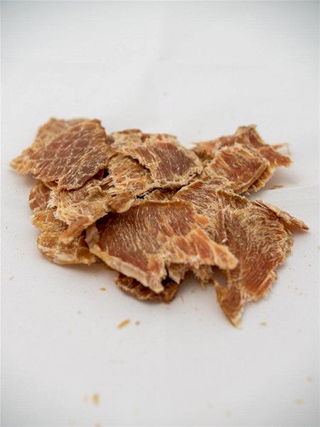 Sušené mäso pre psov Čumák 100 % Bravčová kotleta sušená 50 g ...