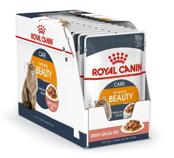 Kapsička pre mačky Royal Canin Intense Beauty Gravy 12× 85 g ...