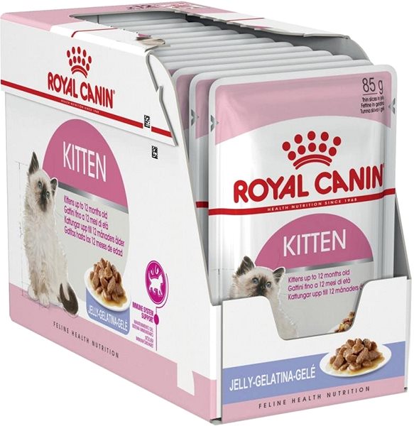 Kapsička pre mačky Royal Canin Kitten Instinctive Jelly 12× 85 g ...