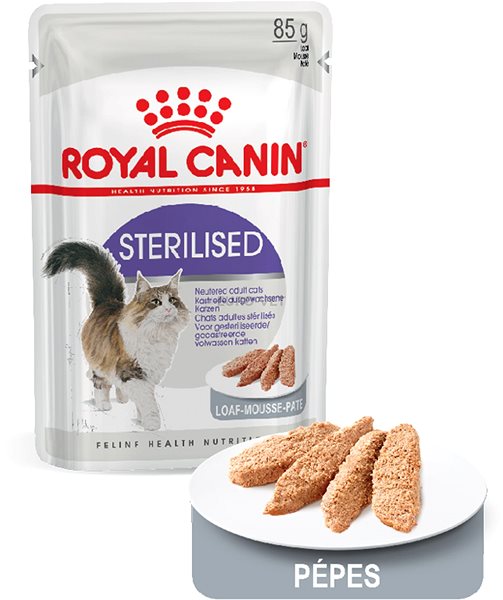 Kapsička pre mačky Royal Canin Sterilised Loaf 12× 85 g ...