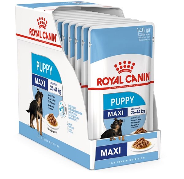 Kapsička pre psov Royal Canin Maxi Puppy 10×14 g ...