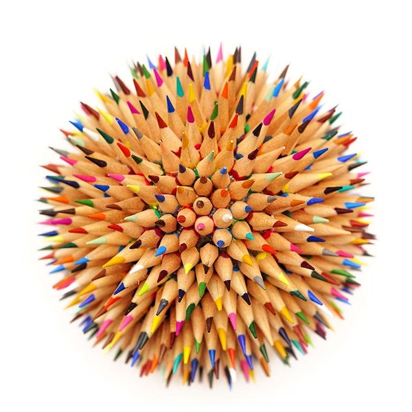 Színes ceruza KORES KOLORES Mandalas stresszoldó színezőkhöz 50 szín Képernyő