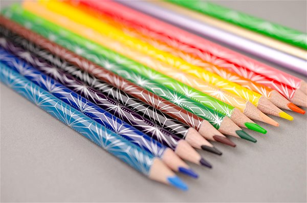 Színes ceruza KORES KOLORES STYLE 15 szín Lifestyle