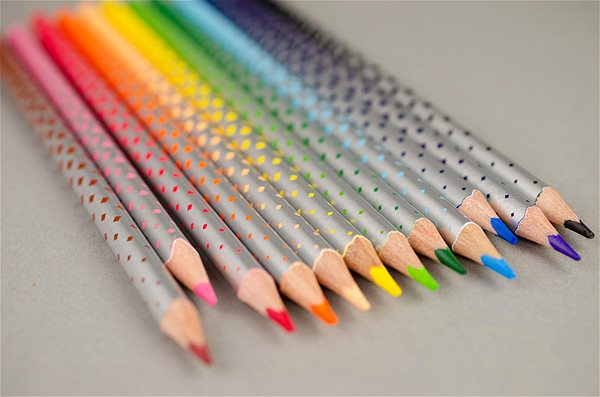 Színes ceruza KORES KOLORES MAGIK radírozható 12 szín Jellemzők/technológia