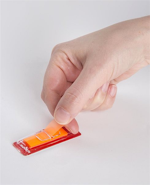 Notepad KORES Pop-up 45 x 12 mm, 4 x 40 sheets, neon mix .