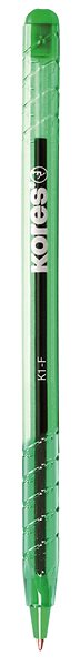 Golyóstoll KORES K1 Pen F-0,7 mm, zöld ...