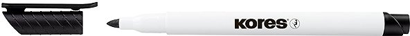 Marker KORES K-MARKER for whiteboards, thin tip, black - pack of 3 Features/technology