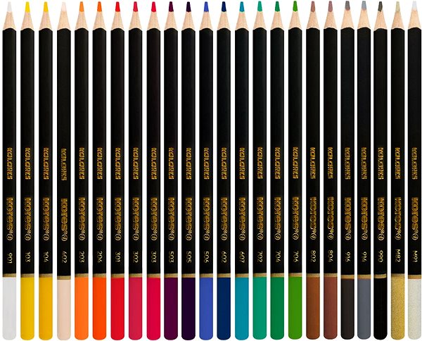 Színes ceruza KORES KOLORES Selection 24 szín ...