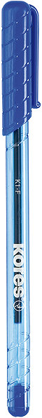 Kugelschreiber KORES K1 Pen F - 0,7 mm, blau - 12er-Pack ...