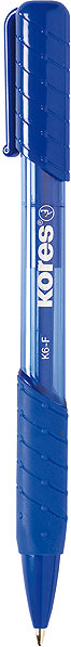 Guľôčkové pero KORES K6 Pen, F – 0,7 mm, modré – balenie 12 ks ...