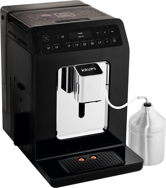 Automatic Coffee Machine KRUPS EA891810 Evidence, Black Features/technology