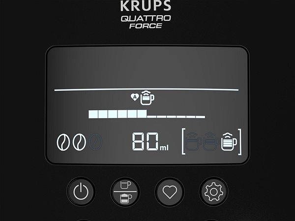 Kaffeevollautomat Krups EA819E10 Arabica Latte ...