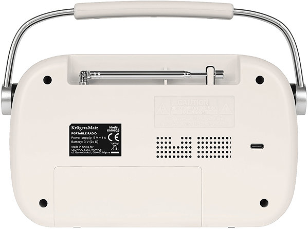 Radio Kruger & Matz KM0826 Bluetooth, beige ...