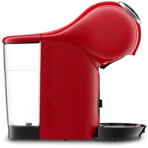 Kapsel-Kaffeemaschine KRUPS KP340531 Nescafé Dolce Gusto Genio S Plus Red Seitlicher Anblick