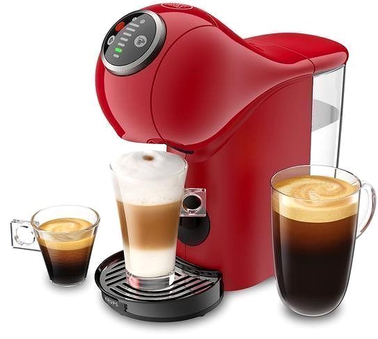 Kapsel-Kaffeemaschine KRUPS KP340531 Nescafé Dolce Gusto Genio S Plus Red Lifestyle