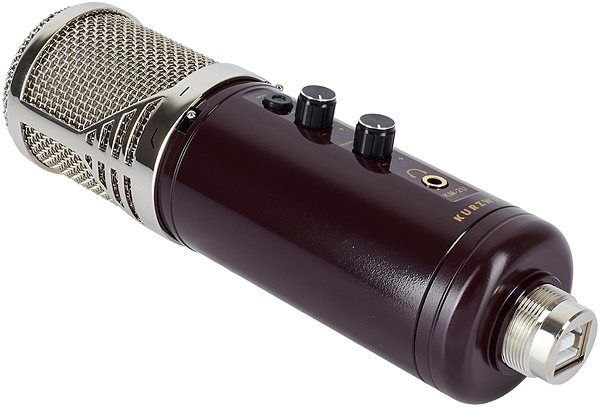 Mikrofon KURZWEIL KM-2U S Seitlicher Anblick