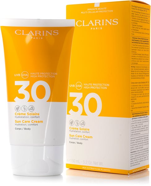 Napozókrém CLARINS Sun Care Body Cream SPF 30 150ml ...