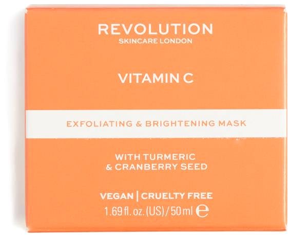 Pleťová maska REVOLUTION SKINCARE Vitamin C, Turmeric & Cranberry Seed Energising 50 ml ...