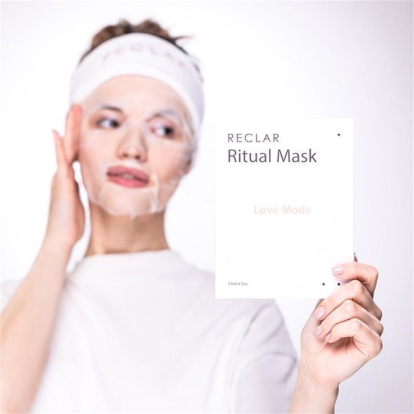 Arcpakolás RECLAR Ritual Mask Love Mode, 5 darab ...
