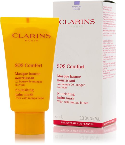 Arcpakolás CLARINS SOS Comfort Mask 75ml ...