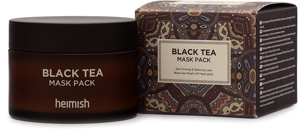 Pleťová maska HEIMISH Black Tea Mask Pack 110 ml ...