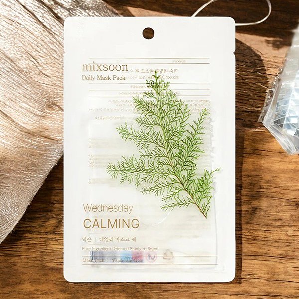 Pleťová maska MIXSOON Daily Mask Pack Wednesday Calming 20 ml.