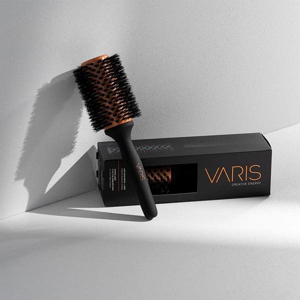 Hair brush VARIS Boar brush L .
