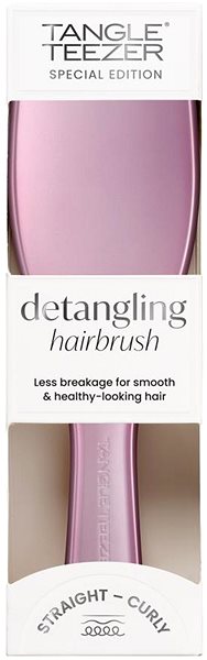 TANGLE TEEZER Ultimate Detangler Hair Brush Chrome Mauve Copper .