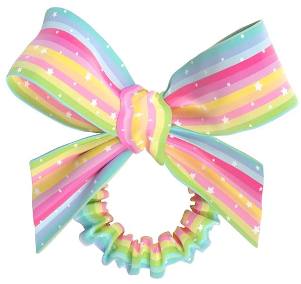 Hajgumi INVISIBOBBLE KIDS SLIM SPRUNCHIE w. BOW Let‘s Chase Rainbows ...