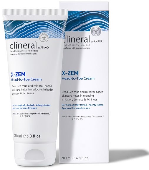 Testápoló krém CLINERAL X-ZEM Head-to-Toe Cream 200 ml ...