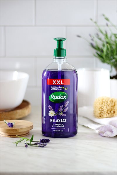 Sprchový gél RADOX XXL Relaxace Sprchovací Gél 750 ml ...