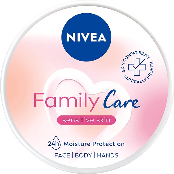 Telový krém NIVEA Family Care Hydrating creme 450 ml ...