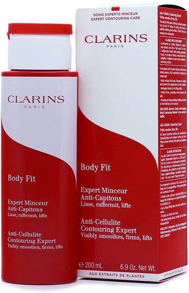 Testápoló krém CLARINS Body Fit Anti-Cellulite Contouring Expert 200 ml ...