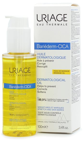 Masážny olej URIAGE Bariéderm Cica Dermatological Oil 100 ml ...