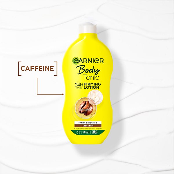 Testápoló GARNIER Body Tonic 24H Firming Lotion Caffeine 400 ml ...