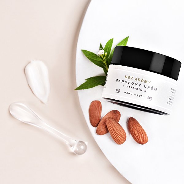 Body cream CYPRIANUS Almond cream without aroma 50 ml .