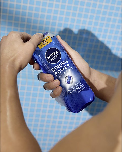 Shampoo NIVEA Men Strong Power 500 ml .