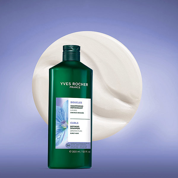 Shampoo YVES ROCHER Shampoo for curly hair 300 ml .