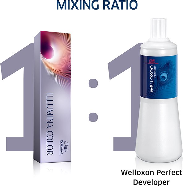 Hair Dye WELLA PROFESSIONALS Illumina Colour Neutral 8/, 60ml Features/technology