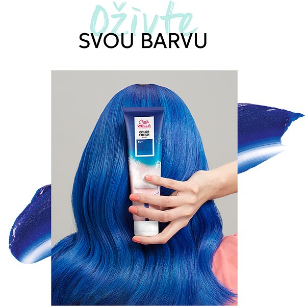 Hair Dye Wella Professionals Colour Fresh Mask, Blue, 150ml Lifestyle